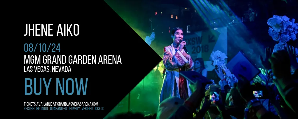 Jhene Aiko at MGM Grand Garden Arena