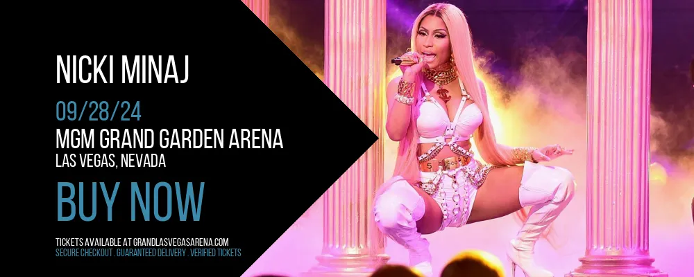 Nicki Minaj at MGM Grand Garden Arena