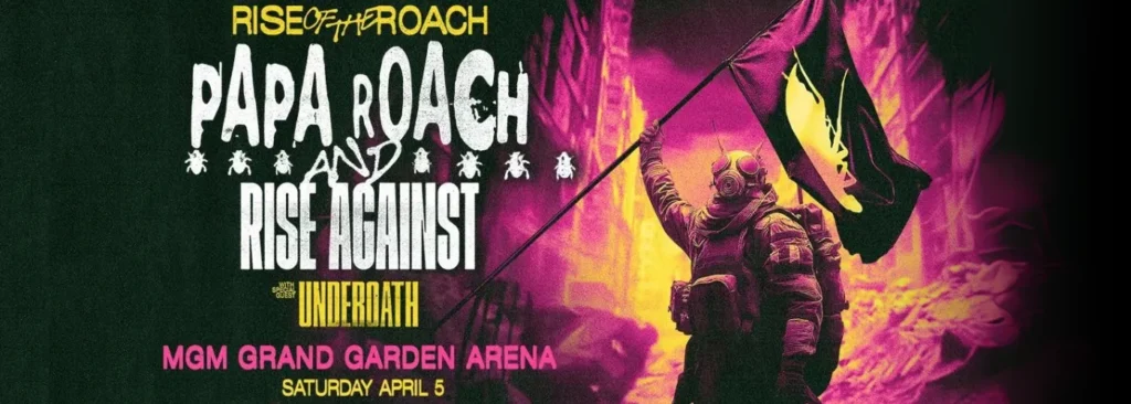 Papa Roach & Rise Against at MGM Grand Garden Arena