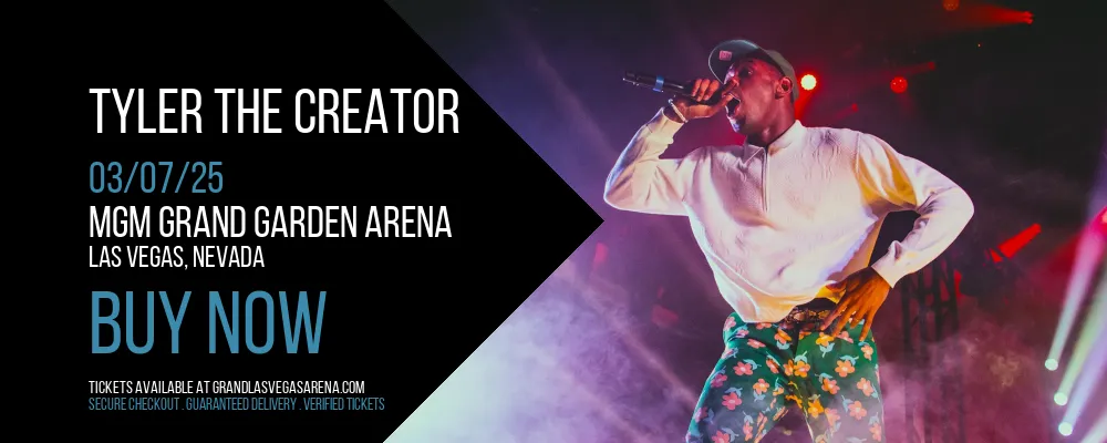 Tyler The Creator at MGM Grand Garden Arena